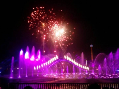 Music fountain project of Jiangxi Nanchang rongchuang theme park