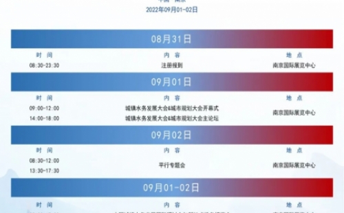 重启定档 | 第十六届水务＋规划大会将于9月在南京召开