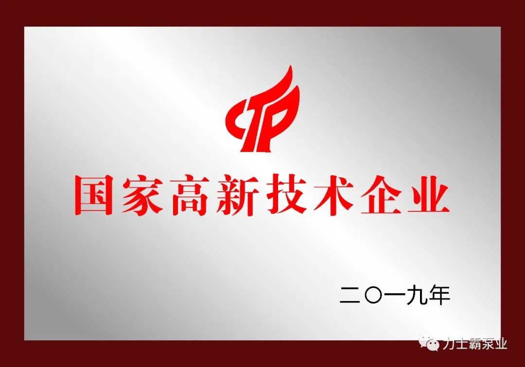 喜讯｜尊龙凯时泵业顺利通过国家高新技术企业复审(图2)